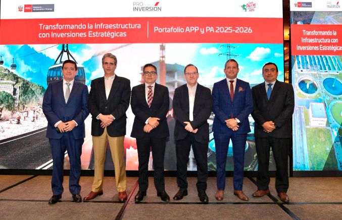 Promoverán proyectos público-privados por cerca de US$ 70 000 millones al 2026