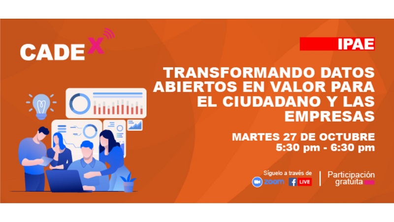 Cadex presenta: "Transformando datos abiertos en valor para el ciudadano y empresas"