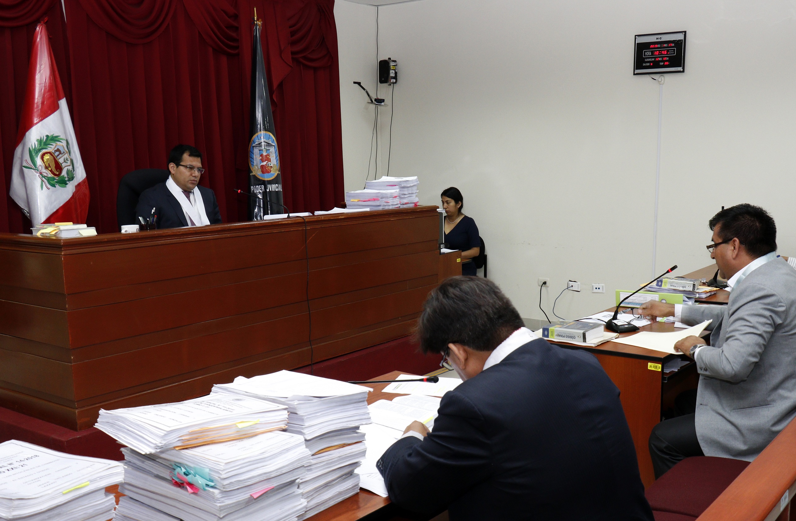 Juzgado Especializado en Delitos de Corrupción de Funcionarios garantiza transparencia al debido proceso