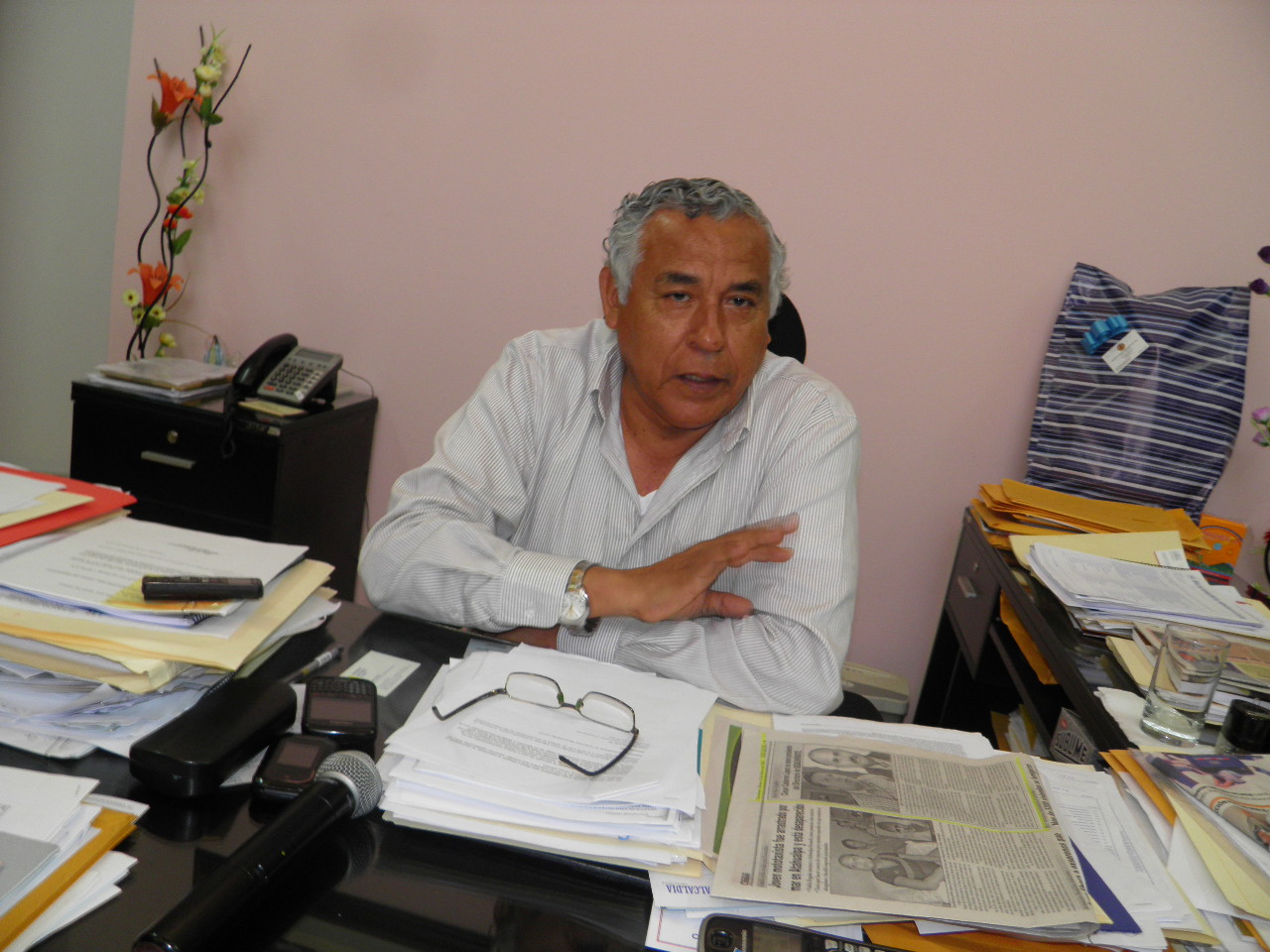 Alcalde resta importancia marcha convocada por implementación de transporte masivo en Chimbote