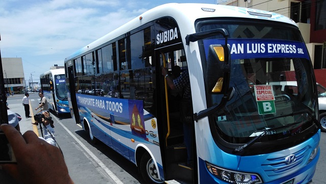 Transporte público masivo costará 1 sol en Chimbote y empezará a funcionar dentro de 45 días
