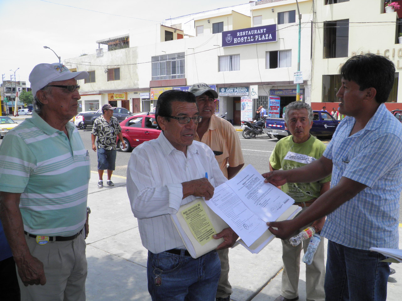 Chimbote: transportistas se oponen a condicionamiento para obtener tarjeta de circulación