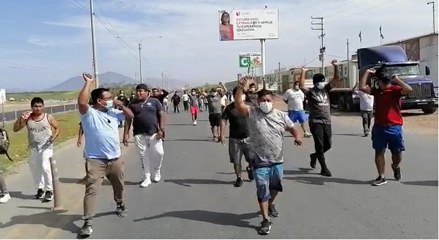 Taxistas y colectiveros en la provincia del Santa levantan su medida de lucha
