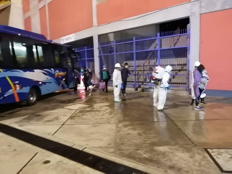 Traslado humanitario: 90 personas llegan a Huaraz procedente de Ica