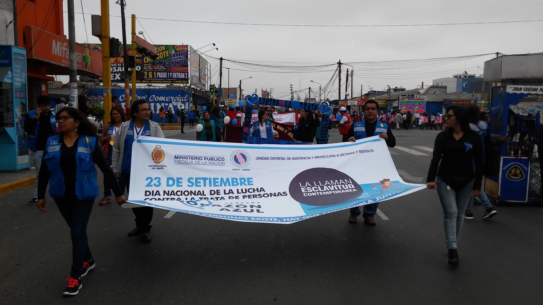 Hasta ocho casos de trata de personas reciben atención en el Ministerio Público del Santa