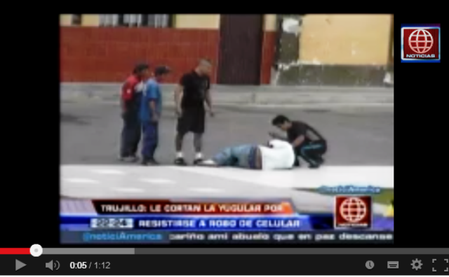 Trujillo: le cortaron yugular a joven que se resistió a un asalto