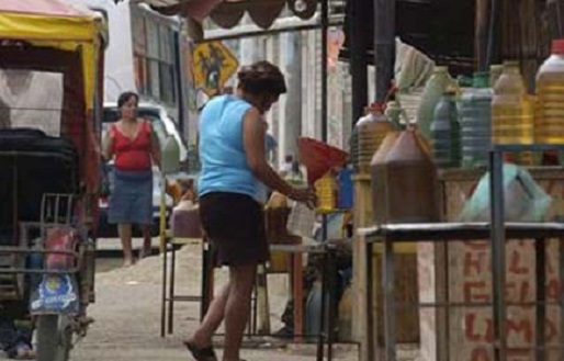 Contrabando de combustible ecuatoriano en varias ciudades fronterizas del norte peruano