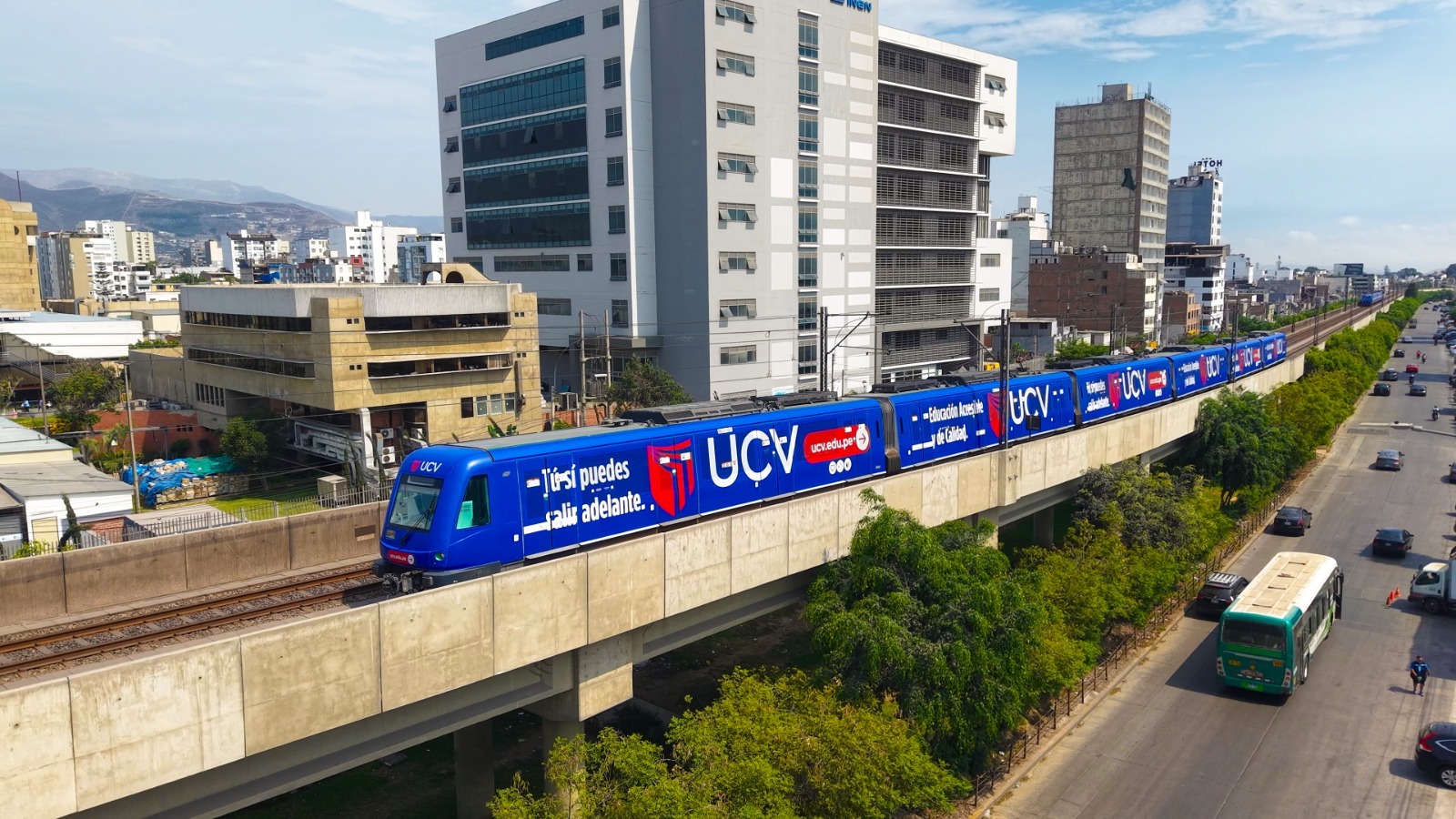 Un tren que inspira: la UCV lleva oportunidades educativas a todo el país.
