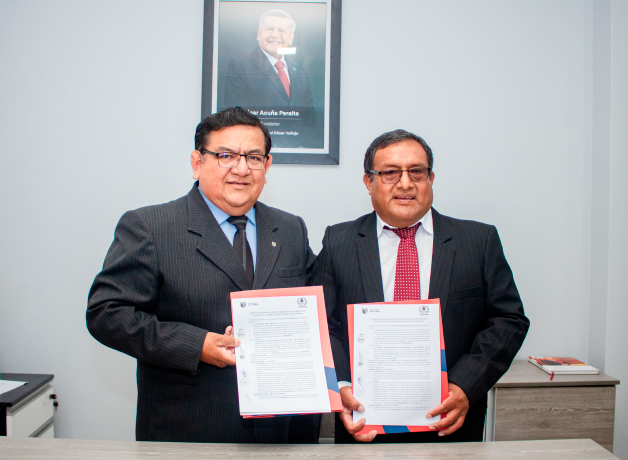 UCV firma nuevo convenio interinstitucional con UGEL Pallasca