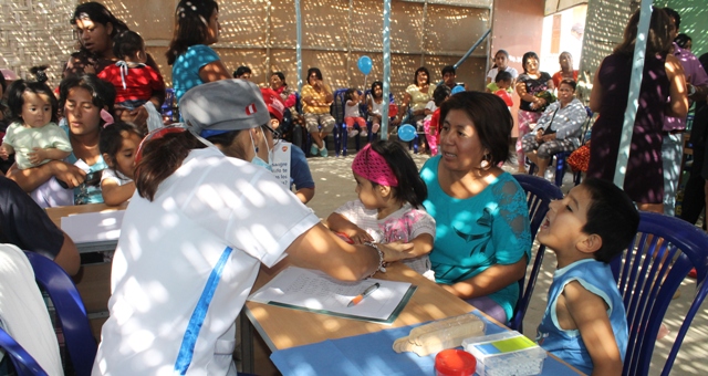 UCV llevó campaña médica a asentamiento humano sureño