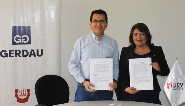 UCV Chimbote y Siderperú firmaron convenio de cooperación y aporte interinstitucional 