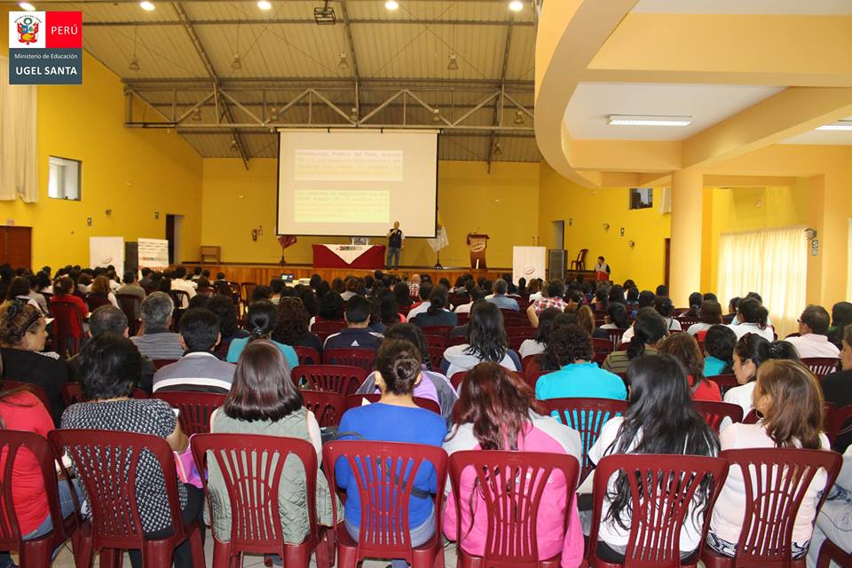 UGEL-Santa: capacitación a directores y docentes en temas de convivencia escolar