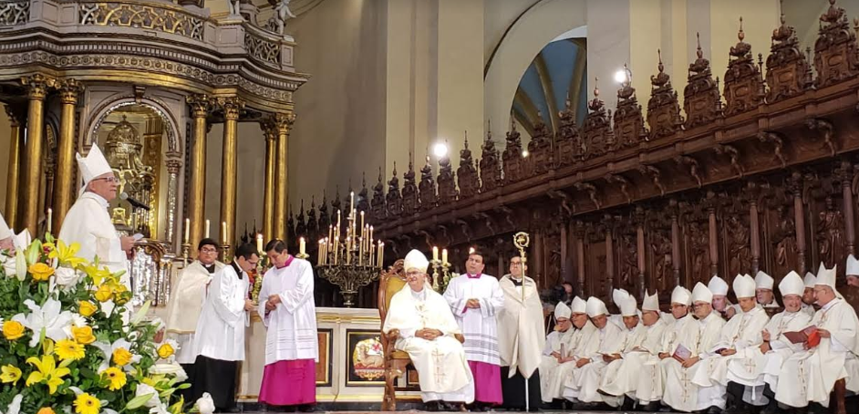 Uladech Católica participó en asunción de cargo de nuevo Arzobispo de Lima