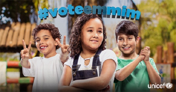  Brasil:  Campaña de Unicef presenta desafíos desde la infancia a electores y candidatos