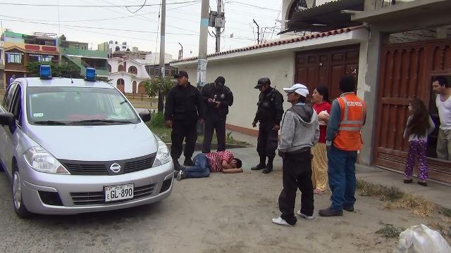 Encuentran a joven sedado durmiendo en calles de Nuevo Chimbote