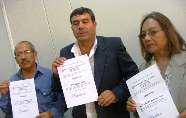 Ganadores de proceso electoral en Universidad del Santa anuncian que se instalarán en sus cargos