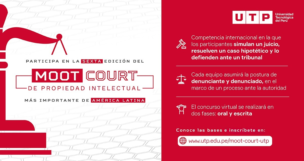 UTP organiza Moot Court de Propiedad Intelectual más importante de América Latina  