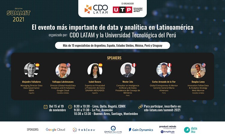 UTP y CDO organizan importante evento de data y analítica en Latinoamérica