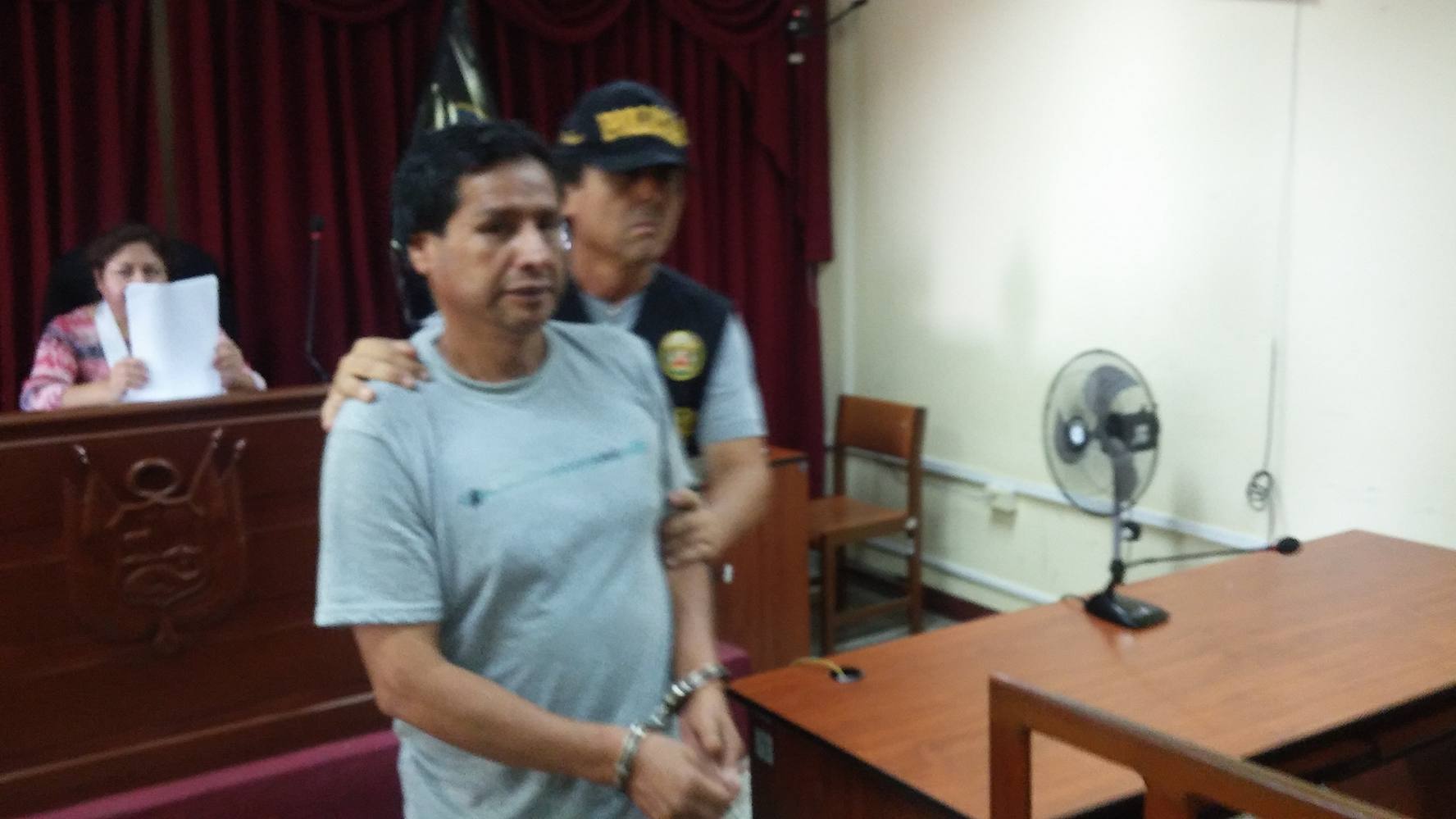 Chimbote: nueve meses de prisión para sujeto que habría participado en extorsión a ingeniero