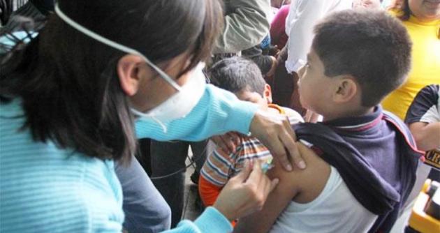  Disponen de sólo 100 frascos de vacunas pediátricas para la gripe