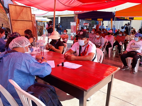 Operación Pirca intervino a comerciantes del jirón Tumbes en Chimbote