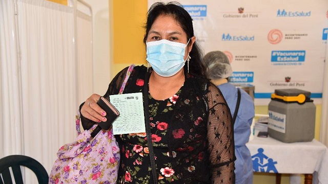 Por tercer día consecutivo no se reporta fallecidos por Covid-19 en Áncash y continúa vacunación