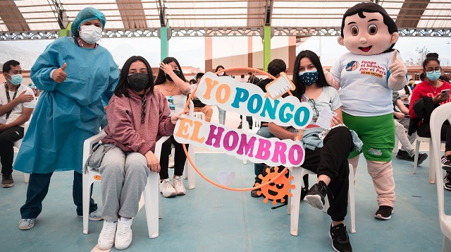 Más del 67% de ancashinos de 30 años a más están protegidos contra la Covid-19