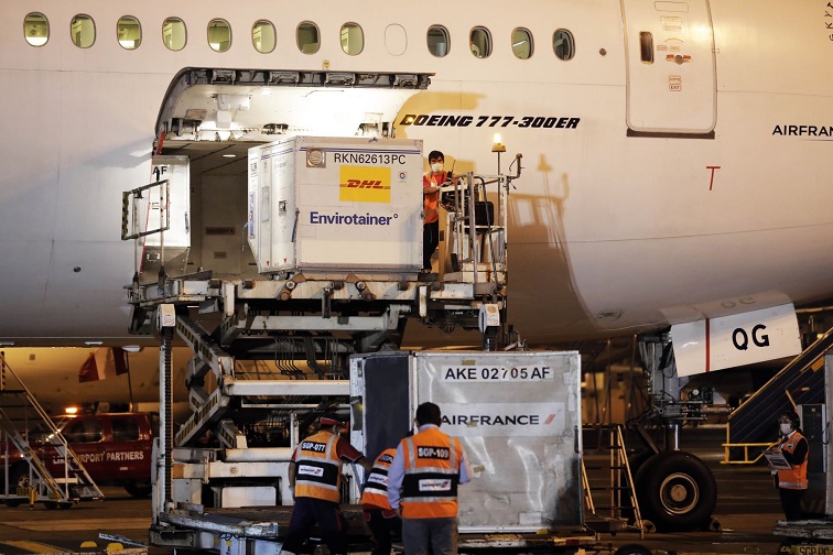 Primer lote de vacunas contra el covid-19 ya se encuentra en territorio nacional