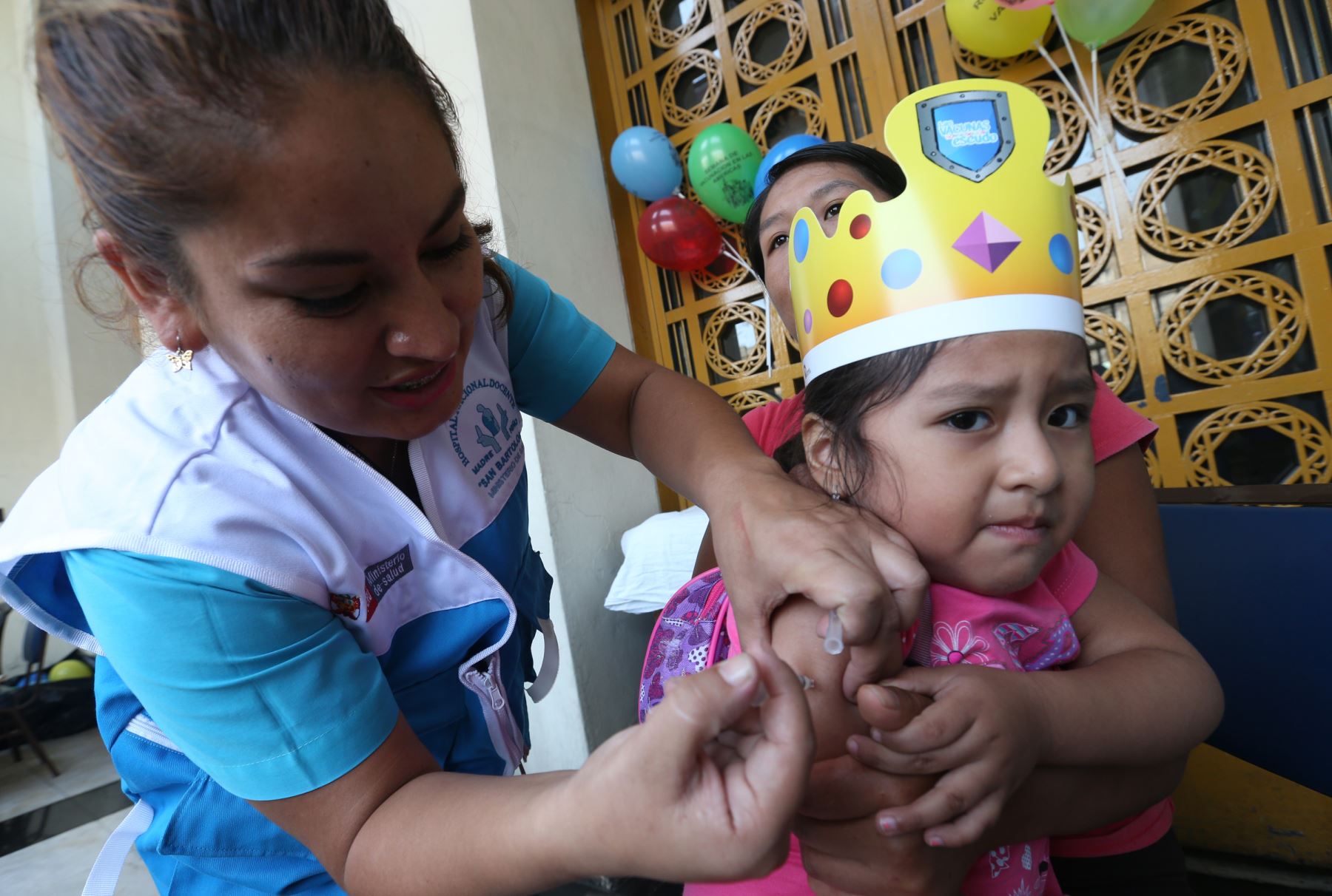 Más de 18 mil niños del Santa y Pallasca serán vacunados para prevenir enfermedades 