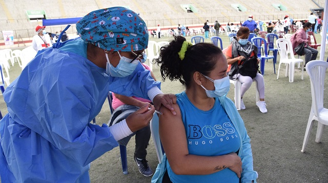 Diresa reporta 463 mil 196 vacunados contra el covid-19 en Áncash