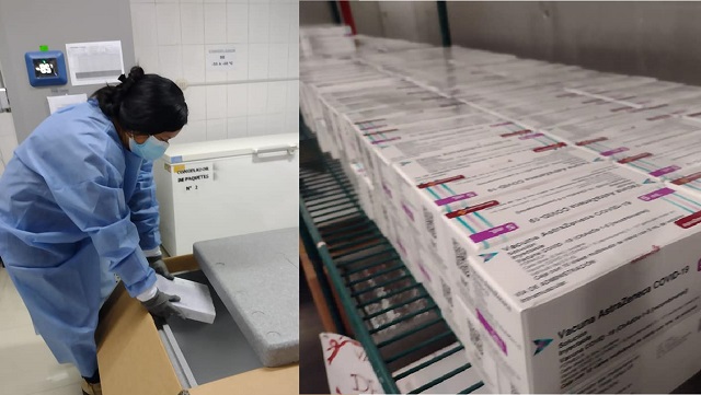 Áncash recibe 126,030 dosis de vacunas contra el covid-19 para continuar con inmunización