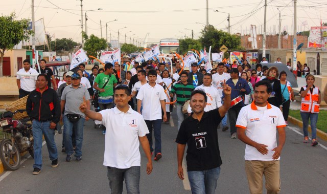 Samanco: Vale Ancash realizó caravana con candidato a alcalde 