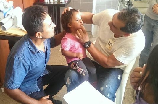 Médicos de “Caritas Felices” y Valentín Fernández operaron a 40 niños con labio leporino