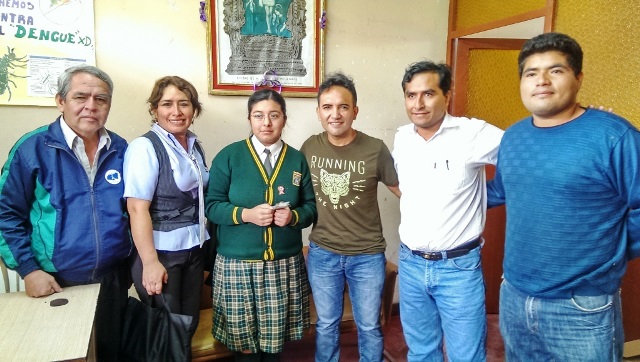 Movimiento Vale Áncash entregó apoyo a escolares que irán a feria de ciencia en Colombia