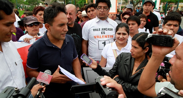 SOS Alto al Crimen es el aplicativo móvil que planea implementar candidato de Vale Áncash