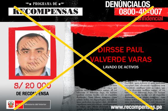 Presunto testaferro de Álvarez fue atrapado en hostal de Lima, cuando pensaban que fugó a otro país