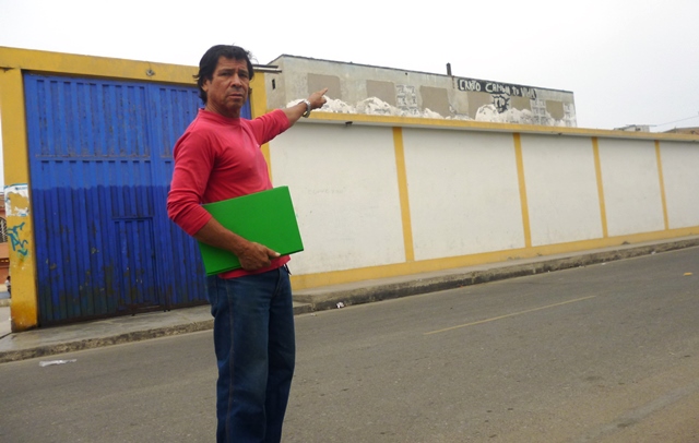 Vecinos de “La Balanza” piden que construyan comisaría en antigua casona