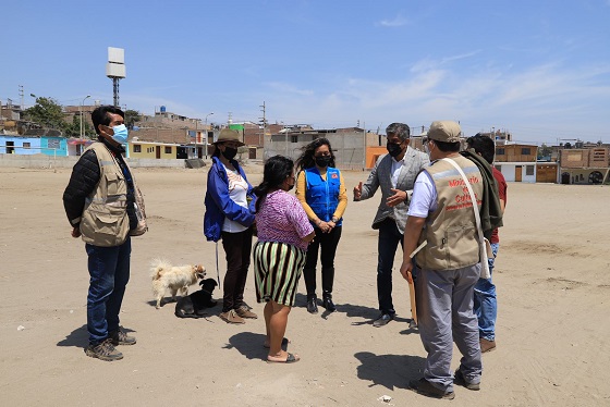 Municipio y Ministerio de Cultura trabajan en saneamiento físico del terreno de Huaca San Pedro 
