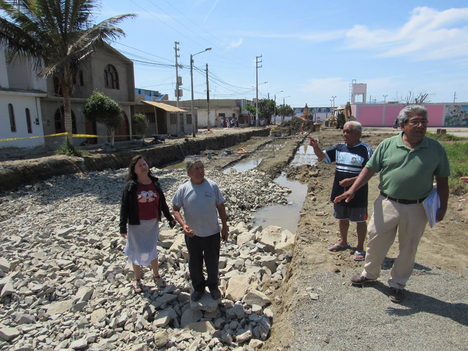  Chimbote: Vecinos de "La Victoria" cuestionan ejecución de obra de pistas y veredas 