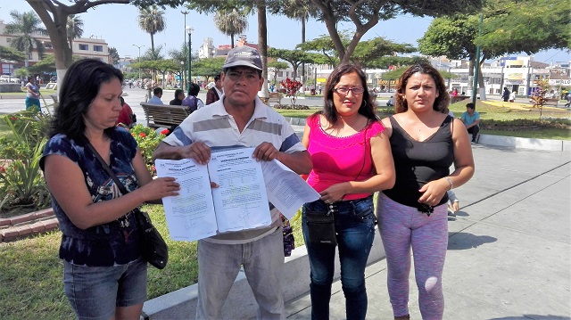Nuevo Chimbote: Vecinos de “Costa Blanca” acusan a dirigente de traficar los terrenos de su pueblo 