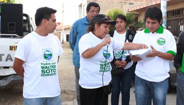Nuevo Chimbote: vecinos piden a candidato priorizar seguridad ciudadana y áreas verdes