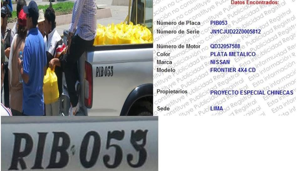  Denunciarán a quienes autorizaron uso de vehículo de Chinecas durante el paro