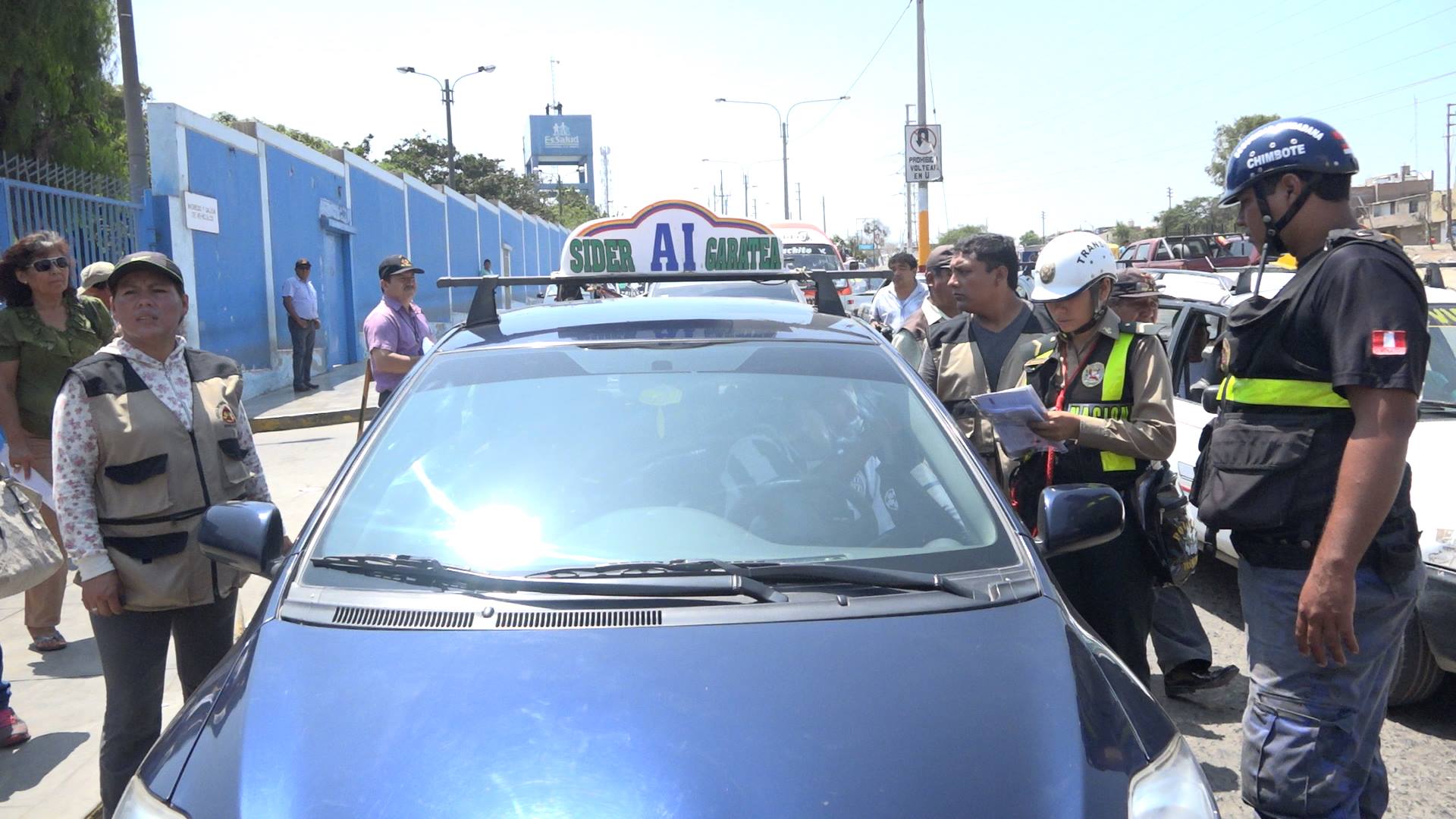 Chimbote: intervienen vehículos y mototaxis por invasión de rutas y ocupar zonas rígidas