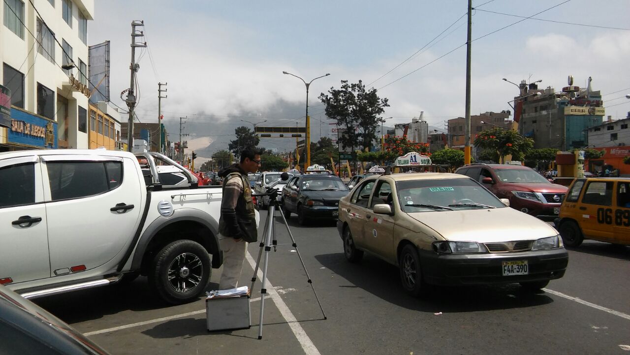 Chimbote: MPS intervino a 12 vehículos por hacer uso indiscriminado de sus bocinas y claxon