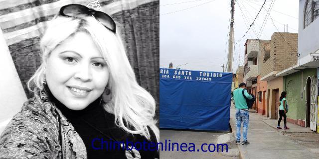 Chimbote: Sicario asesinó a madre de familia delante de sus dos hijos y se llevó su teléfono celular