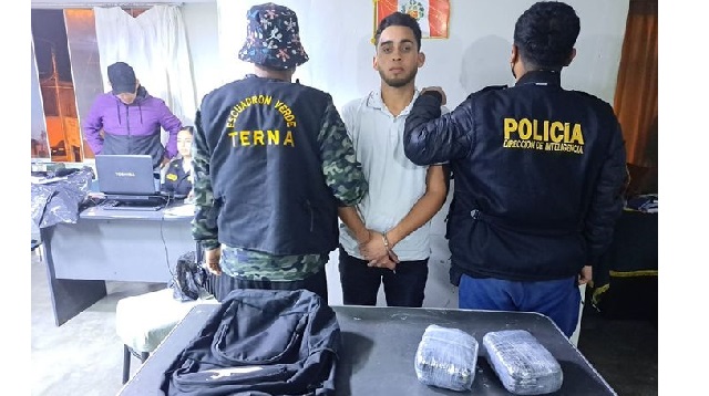 Venezolano cae con dos kilos de marihuana en skate park de “El Acero” en Chimbote