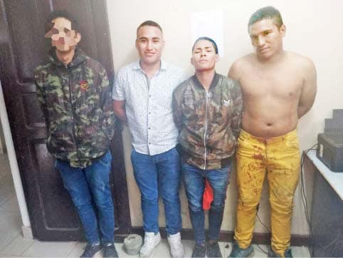 Detienen a venezolanos por provocar disturbios y cortarle el rostro a vigilante de un local nocturno