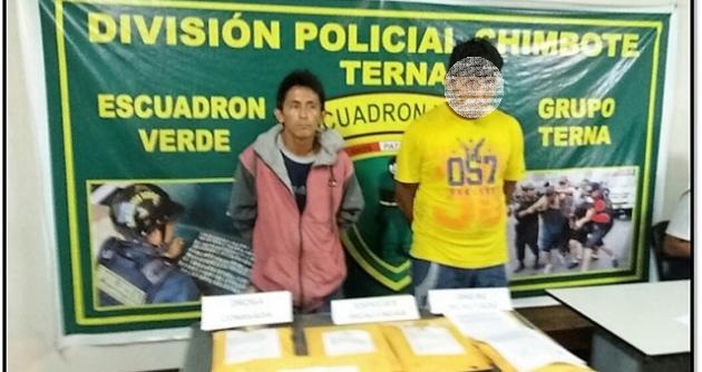 Chimbote: nueve años de cárcel para sujeto que utilizaba casa de sus padres para vender drogas