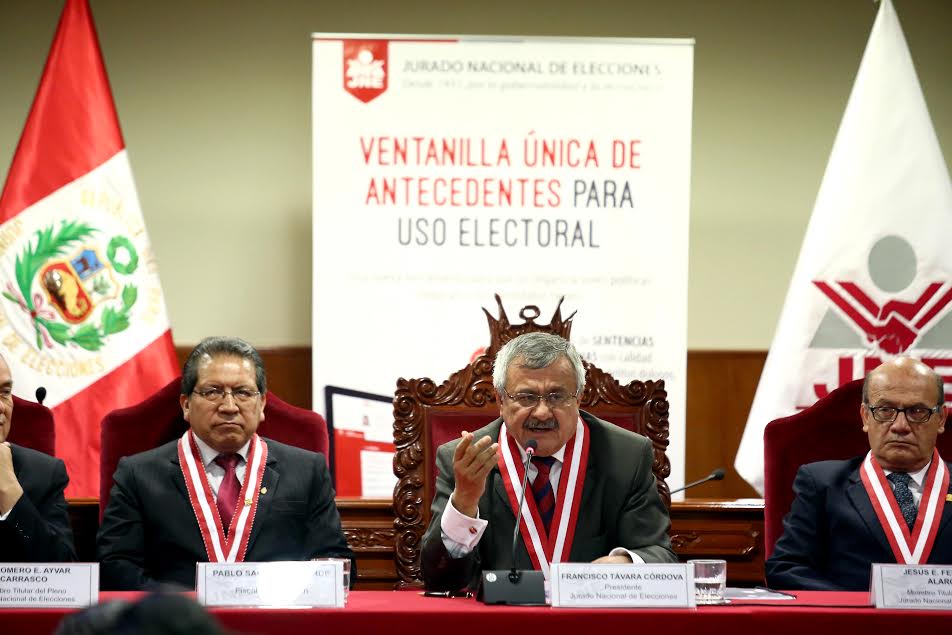JNE: destacan importancia de Ventanilla Única para elecciones del 2016