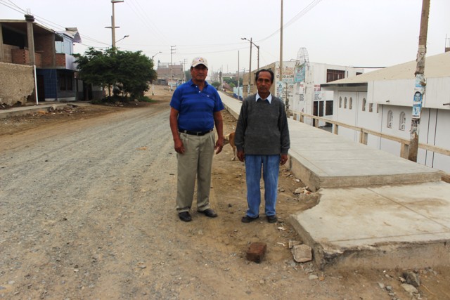 Chimbote: Consorcio cobró 7 millones de soles y dejó abandonada obra de veredas en “San Pedro”